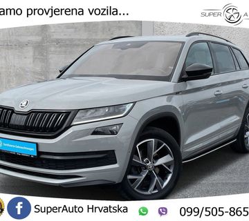 Škoda Kodiaq 2.0 TDI DSG Sportline 150 KS, ACC+360+LED+GR SJED+PANO+VIRT - cover